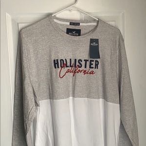 Men’s Hollister Long Sleeve Graphic Logo Tee